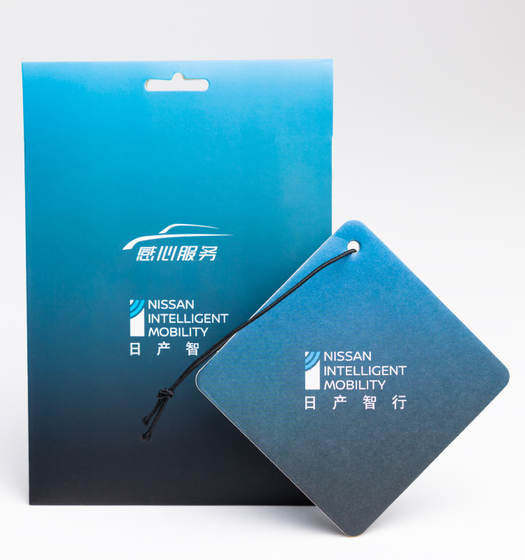 Fragrance sheets from Nissan China
