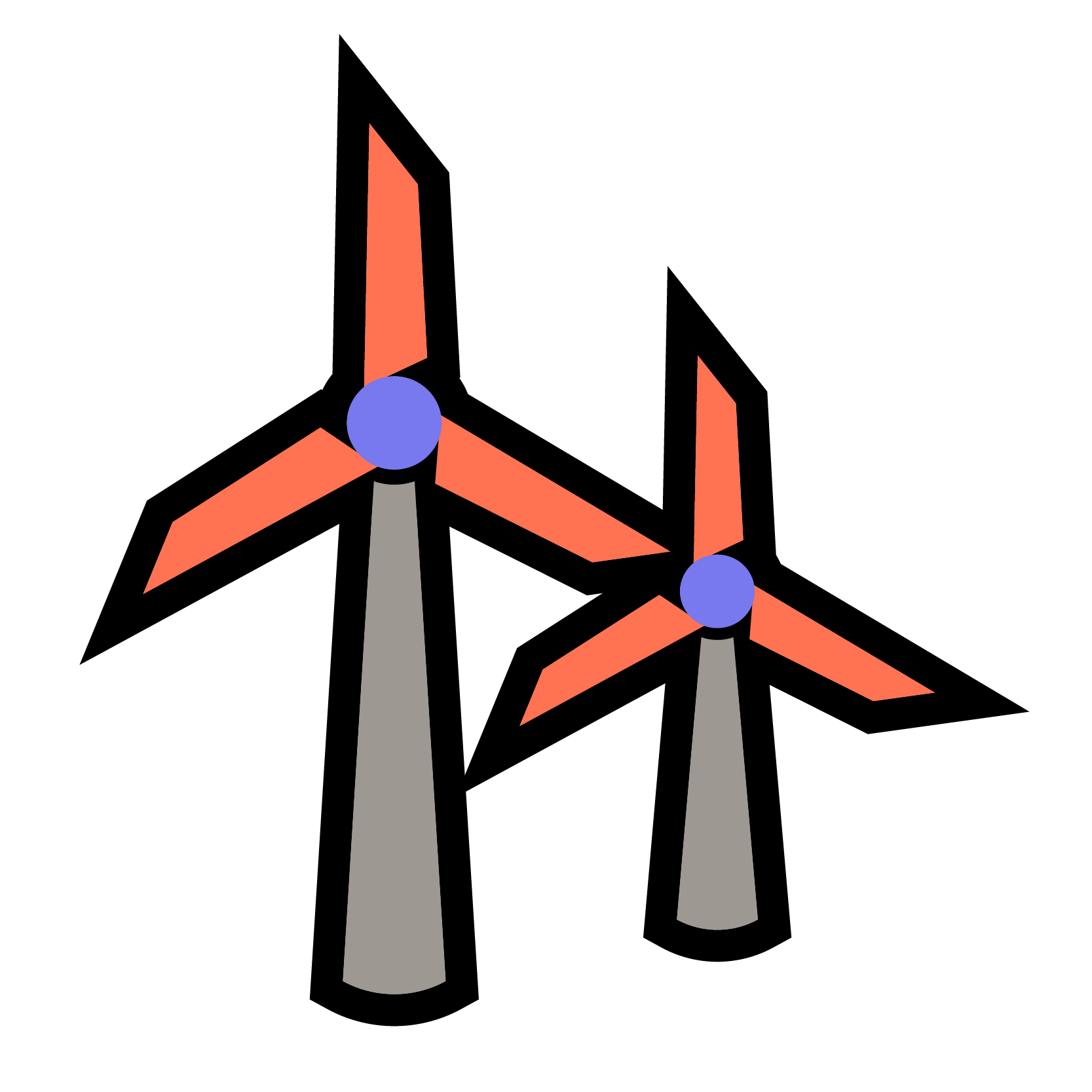 wind mills icon