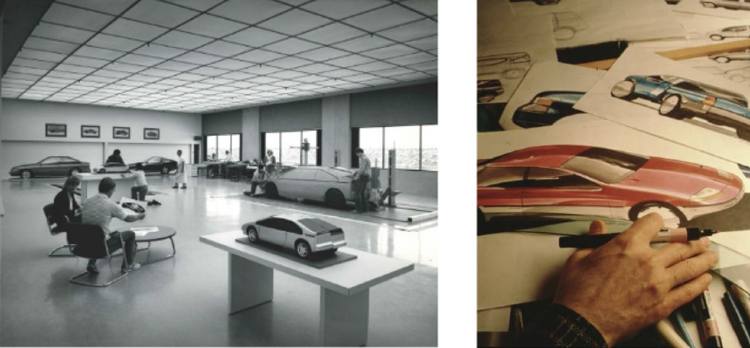 Nissan Design International design studio (1982)