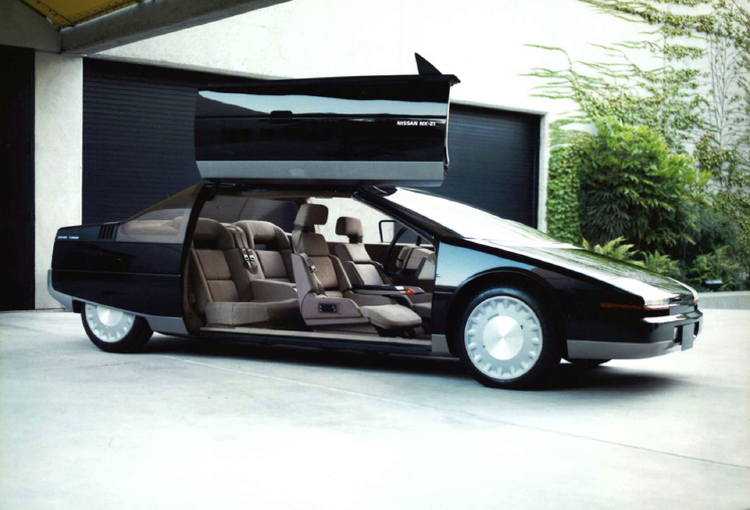NX-21 concept (1983) with it's doors open