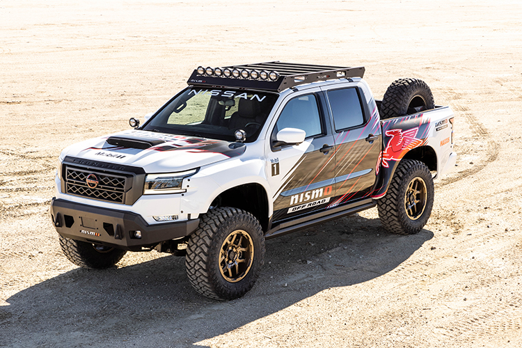 The NISMO Off-Road Frontier V8 concept, built by Forsberg Racing