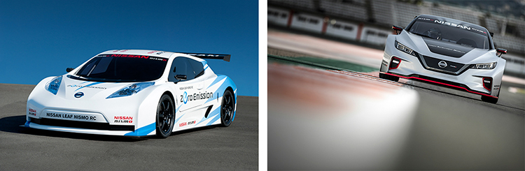 Innovation to get the heart racing: Development of the Nissan LEAF NISMO RC